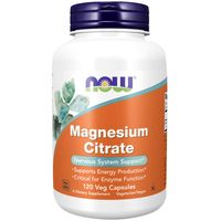 Now Foods Magnesium Citrate 120 Veg Caps